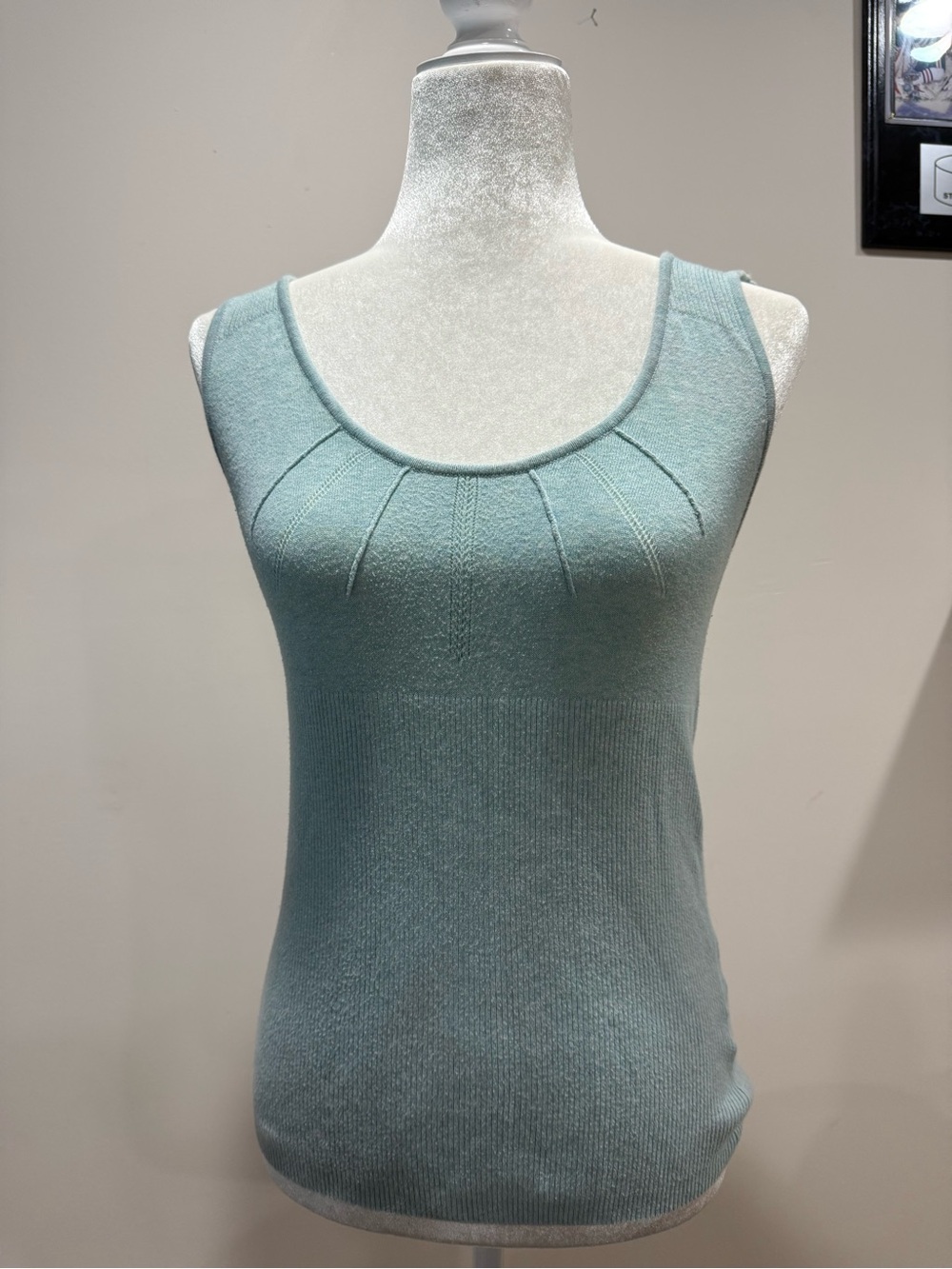 Old Navy Mint Scoop Neck Knit Tank Top - Women